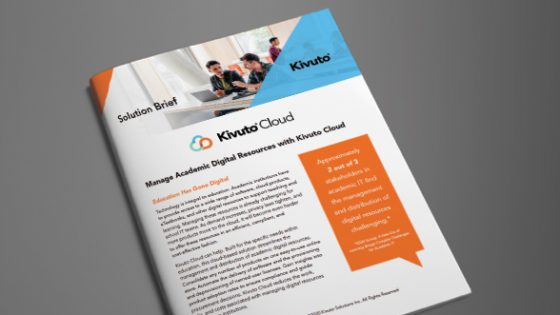 Image of Document: Solution Guide for Kivuto Cloud